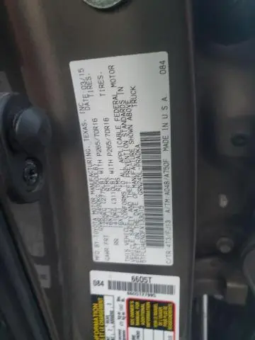 2015 TOYOTA TACOMA DOUBLE CAB  