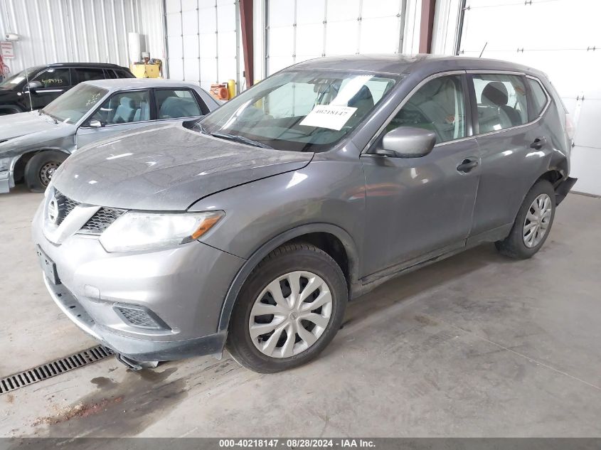 2016 NISSAN ROGUE S/SL/SV