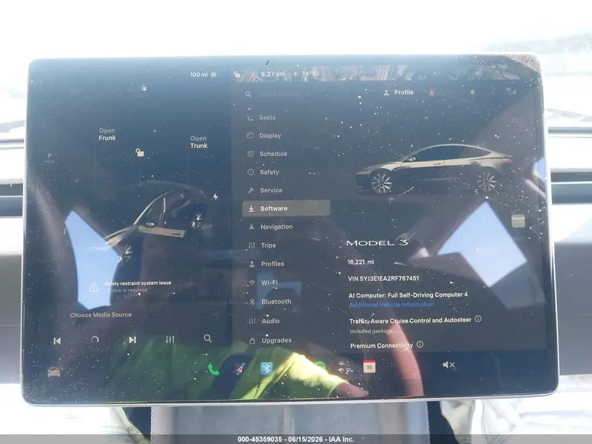 2024 TESLA MODEL 3 LONG RANGE DUAL MOTOR ALL-WHEEL DRIVE/REAR-WHEEL DRIVE