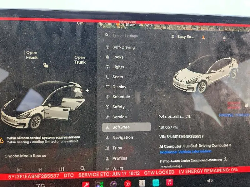2022 TESLA MODEL 3   