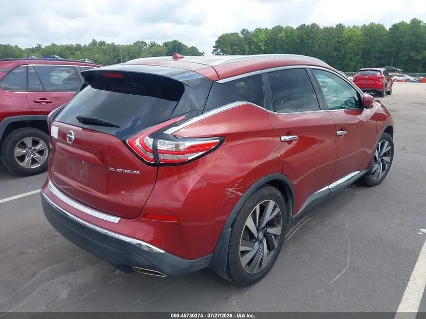 2015 NISSAN MURANO PLATINUM