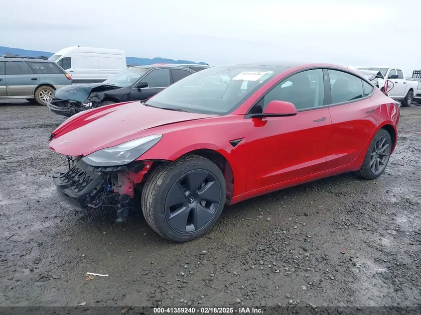 2022 TESLA MODEL 3 LONG RANGE DUAL MOTOR ALL-WHEEL DRIVE