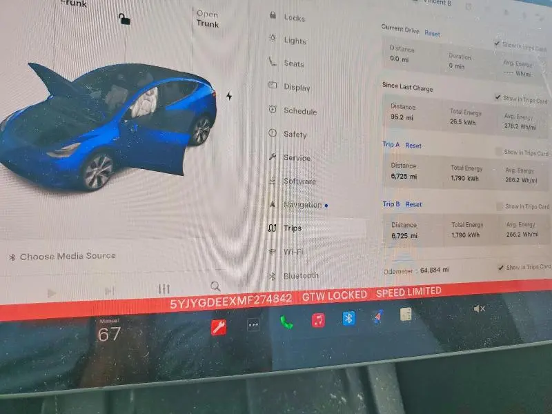2021 TESLA MODEL Y   