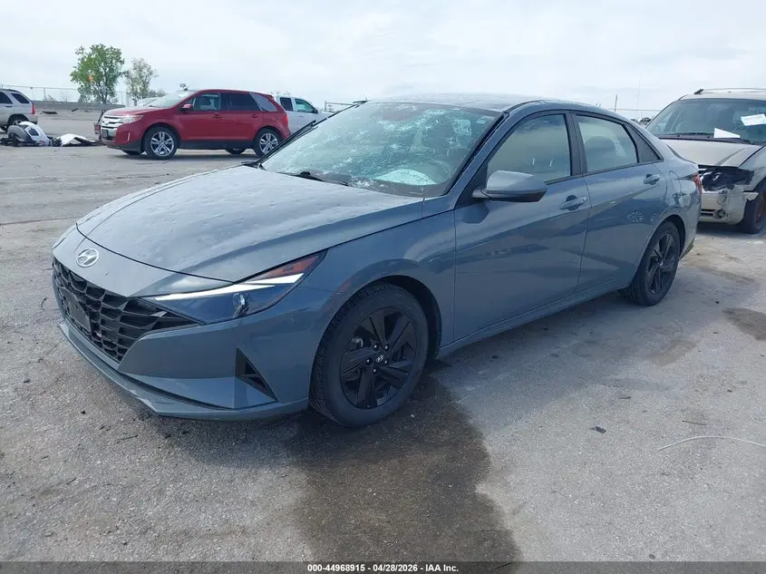 2023 HYUNDAI ELANTRA HYBRID BLUE