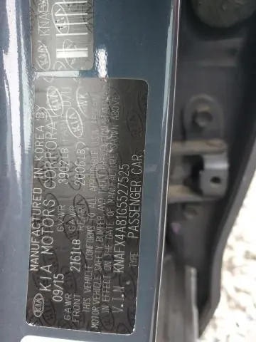 2016 KIA FORTE EX  