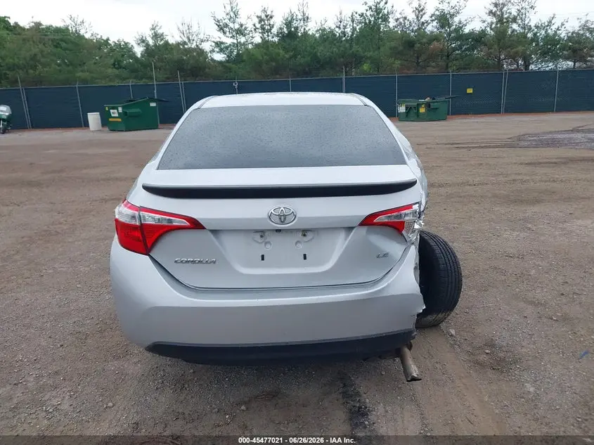 2015 TOYOTA COROLLA LE