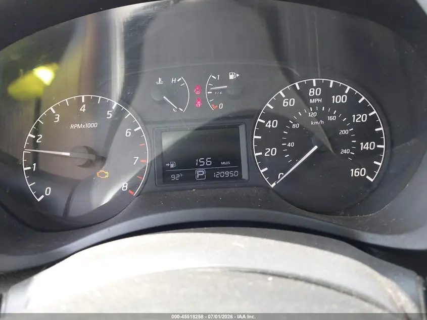 2015 NISSAN SENTRA S