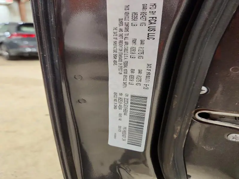 2019 DODGE CHARGER SXT  