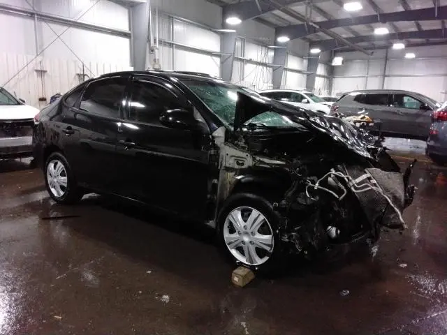 2010 HYUNDAI ELANTRA BLUE  