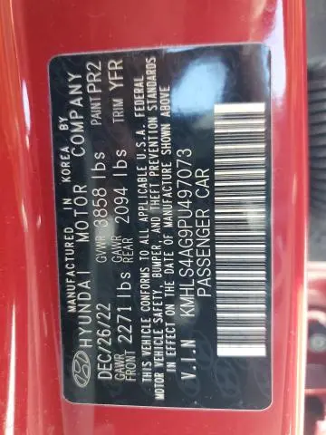 2023 HYUNDAI ELANTRA SEL