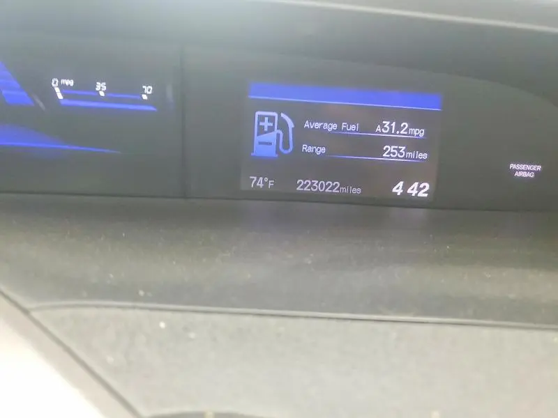 2012 HONDA CIVIC EXL  