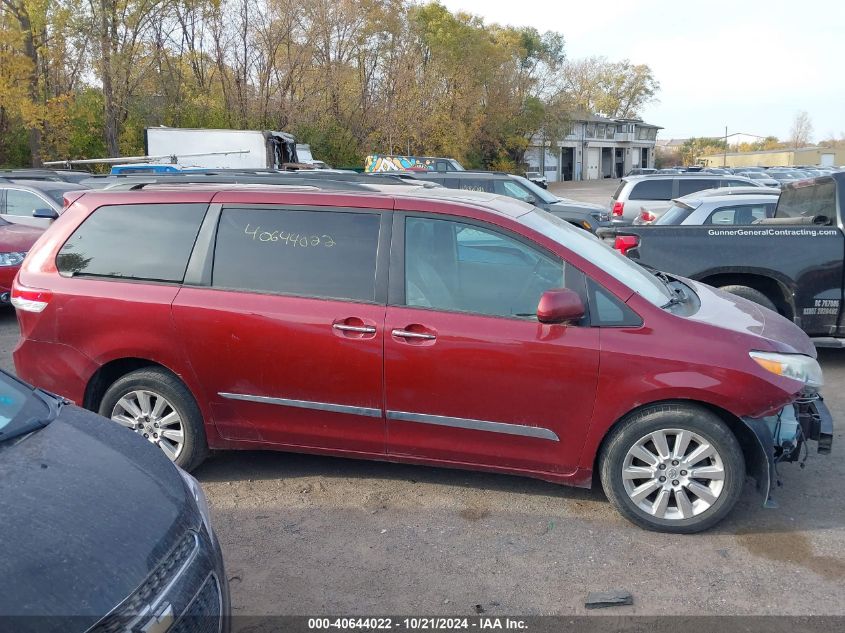 2011 TOYOTA SIENNA LIMITED