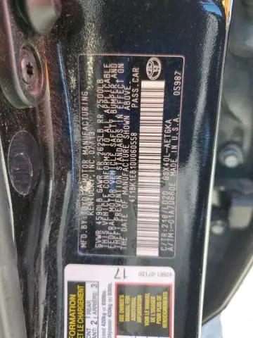 2013 TOYOTA AVALON BASE  