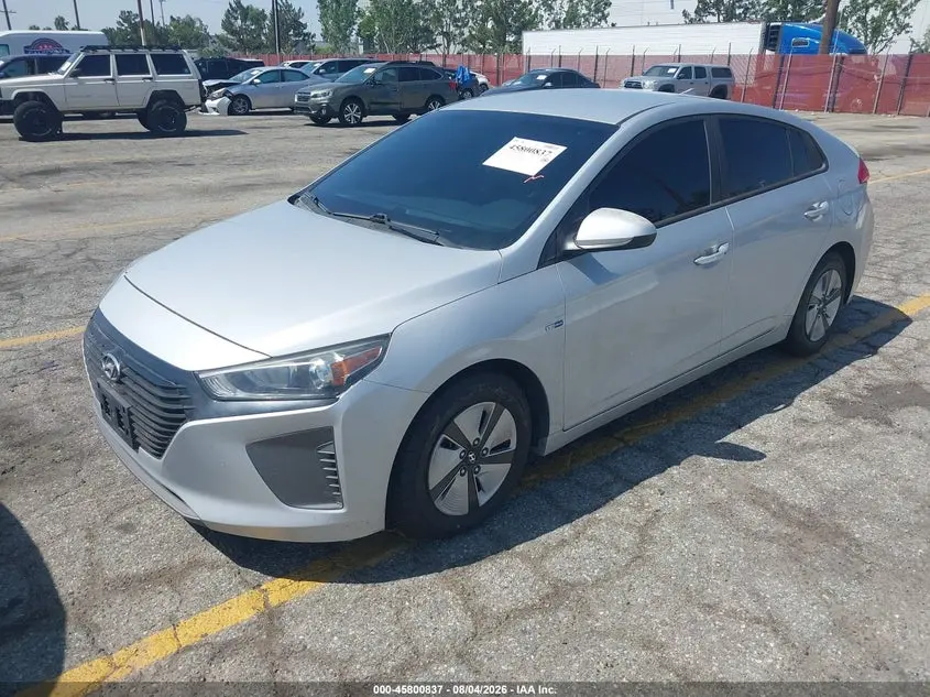 2019 HYUNDAI IONIQ HYBRID BLUE