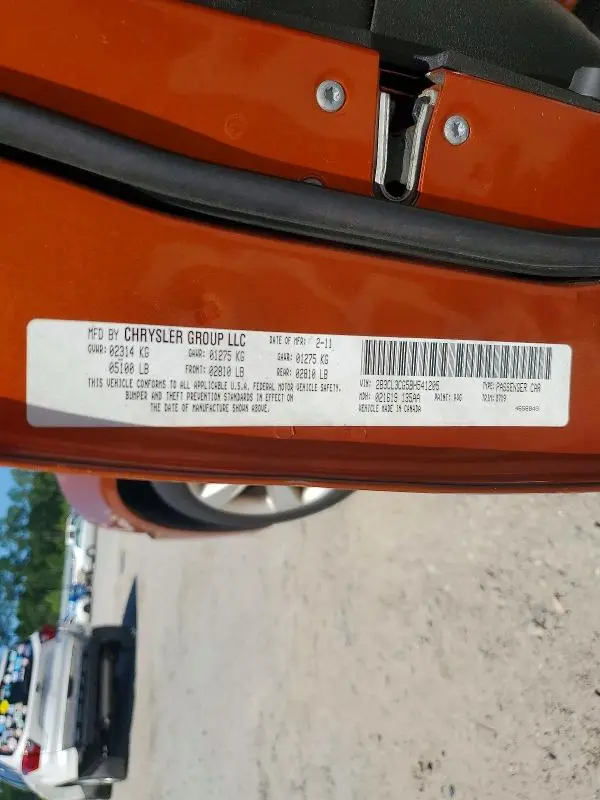 2011 DODGE CHARGER   