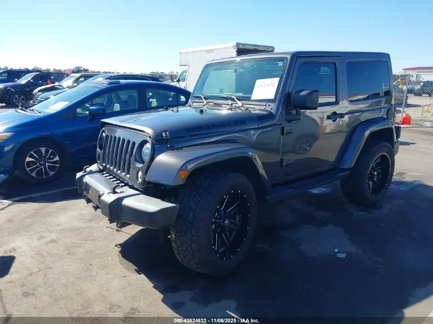 2017 JEEP WRANGLER SAHARA 4X4