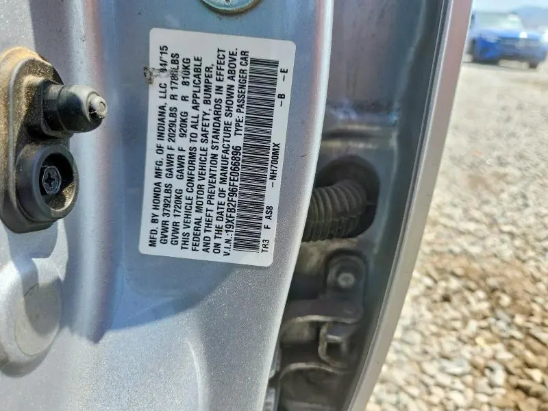 2015 HONDA CIVIC EXL  