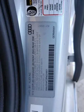 2015 AUDI A6 PREMIUM  