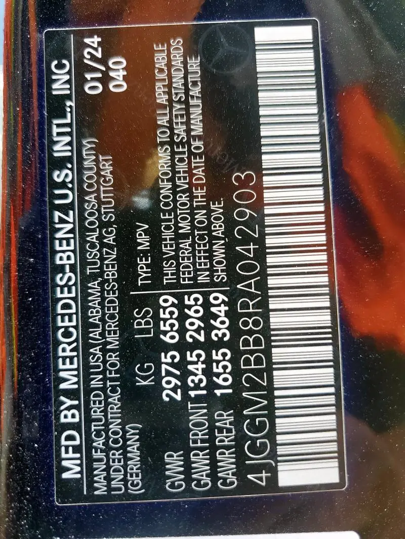 2024 MERCEDES-BENZ EQE SUV 350+  