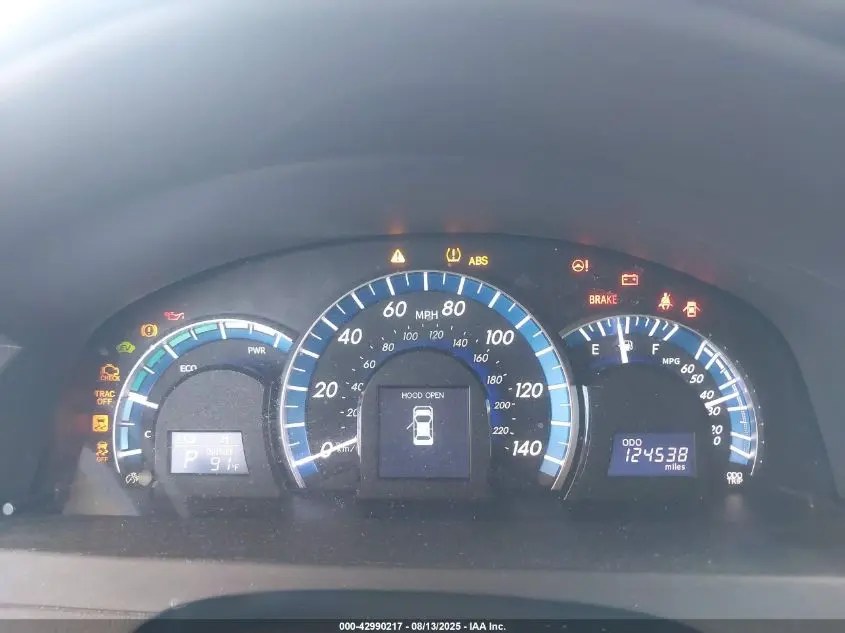 2012 TOYOTA CAMRY HYBRID XLE