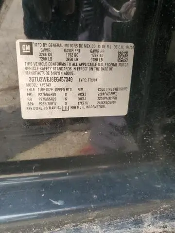 2014 GMC SIERRA K1500 DENALI  