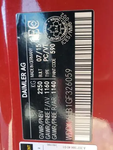 2016 MERCEDES-BENZ E 400 4MATIC  