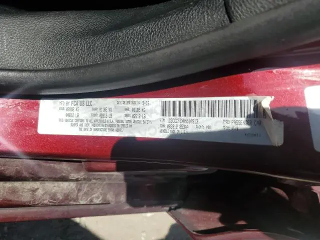 2017 CHRYSLER 200 LX  