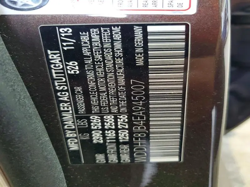 2014 MERCEDES-BENZ E 350 4MATIC  