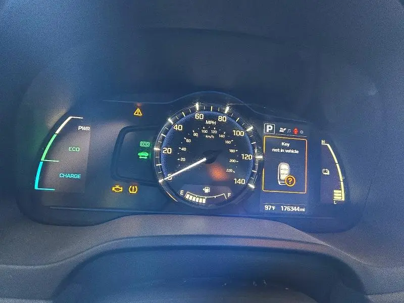 2019 HYUNDAI IONIQ BLUE  