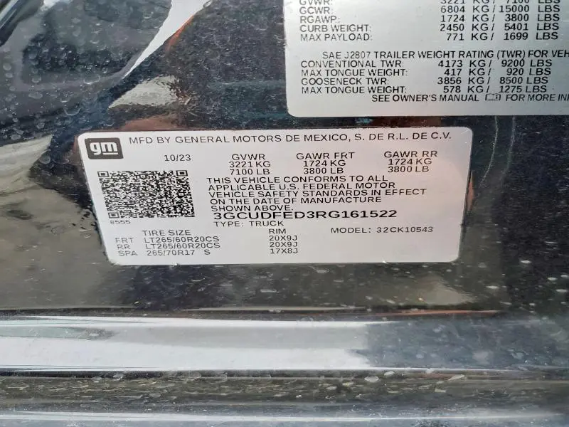 2024 CHEVROLET SILVERADO K1500 LT TRAIL BOSS  