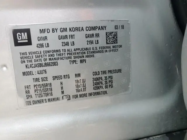 2018 BUICK ENCORE PREFERRED  