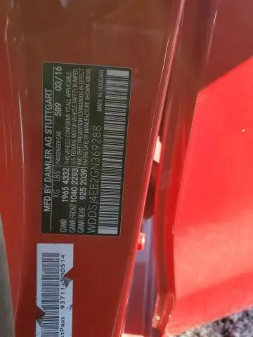 2016 MERCEDES-BENZ CLA 250  