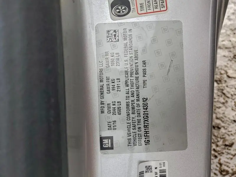 2016 CHEVROLET CAMARO SS  