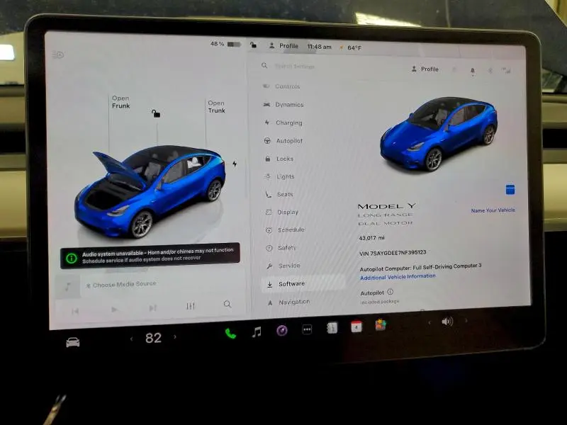2022 TESLA MODEL Y   
