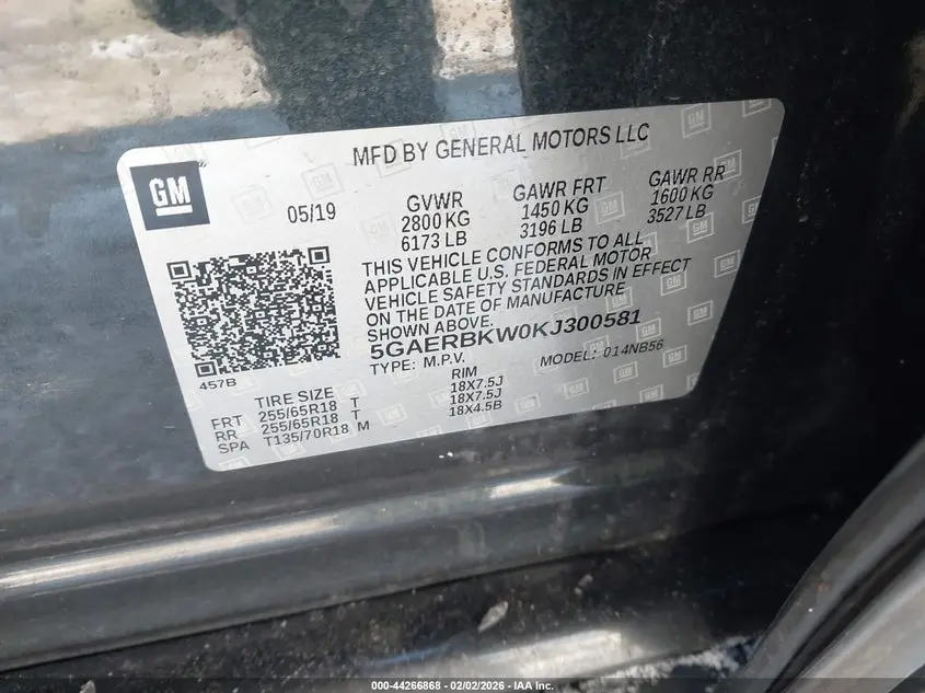 2019 BUICK ENCLAVE FWD ESSENCE