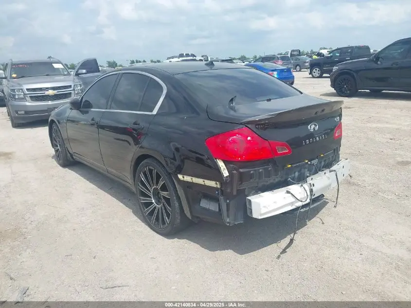 2010 INFINITI G37X  