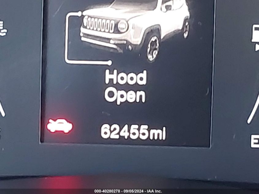 2017 JEEP RENEGADE ALTITUDE FWD