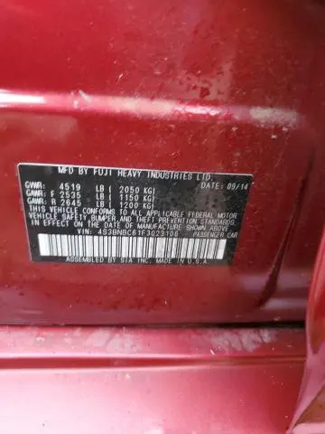 2015 SUBARU LEGACY 2.5I PREMIUM  