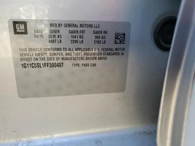 2015 CHEVROLET MALIBU 1LT  