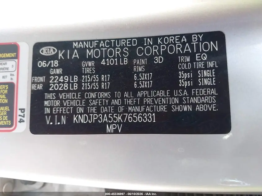 2019 KIA SOUL +