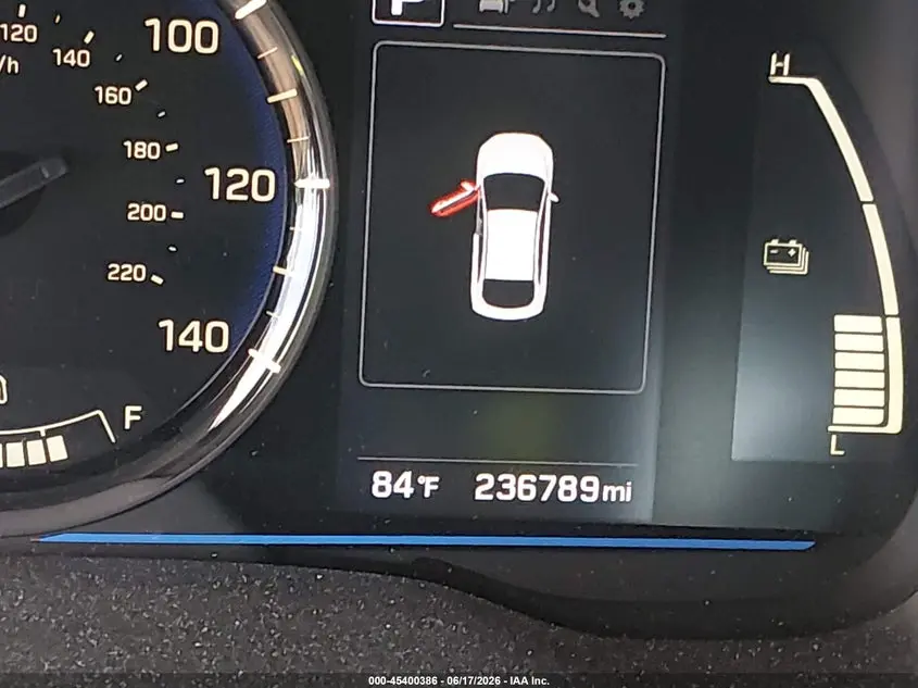 2019 HYUNDAI IONIQ HYBRID BLUE