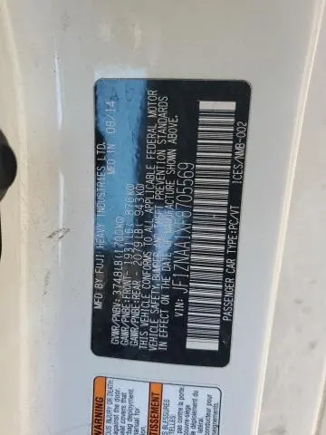 2015 TOYOTA SCION FR-S   