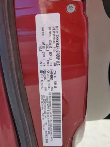 2013 CHRYSLER TOWN & COUNTRY TOURING L  