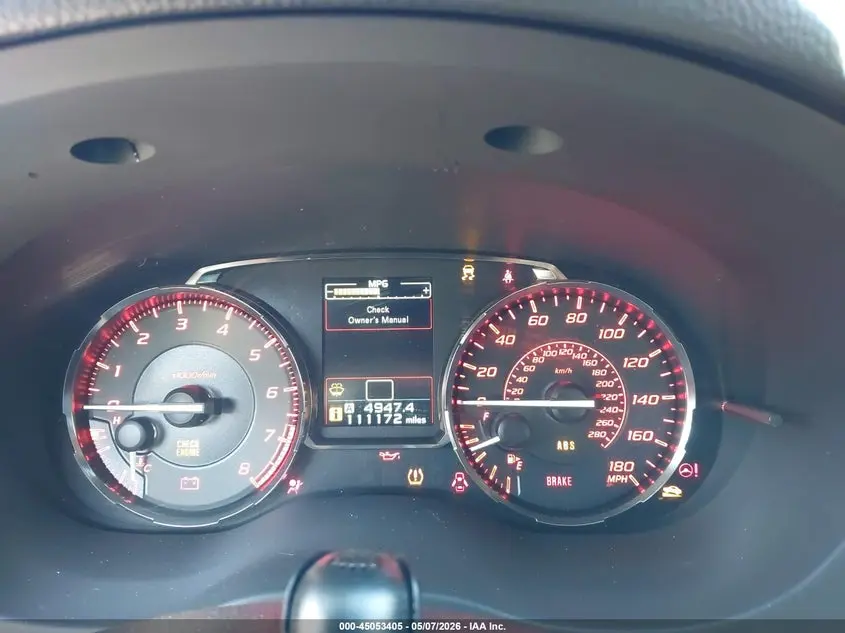 2015 SUBARU WRX PREMIUM