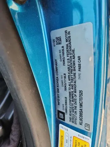 2021 CHEVROLET SPARK LS  