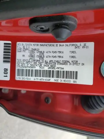 2021 TOYOTA TACOMA DOUBLE CAB  