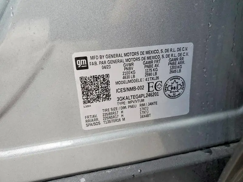 2023 GMC TERRAIN SLE  