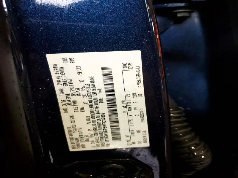 2019 FORD F150 SUPERCREW  
