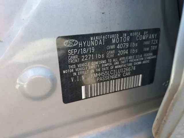 2020 HYUNDAI ELANTRA GT N LINE  