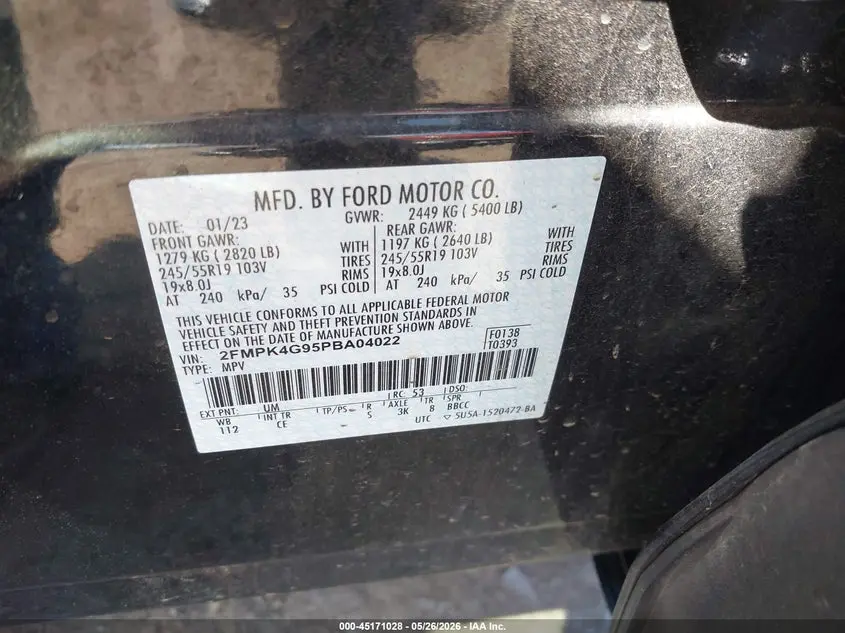 2023 FORD EDGE SE